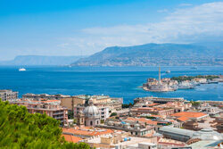 Messina Strait, Italy